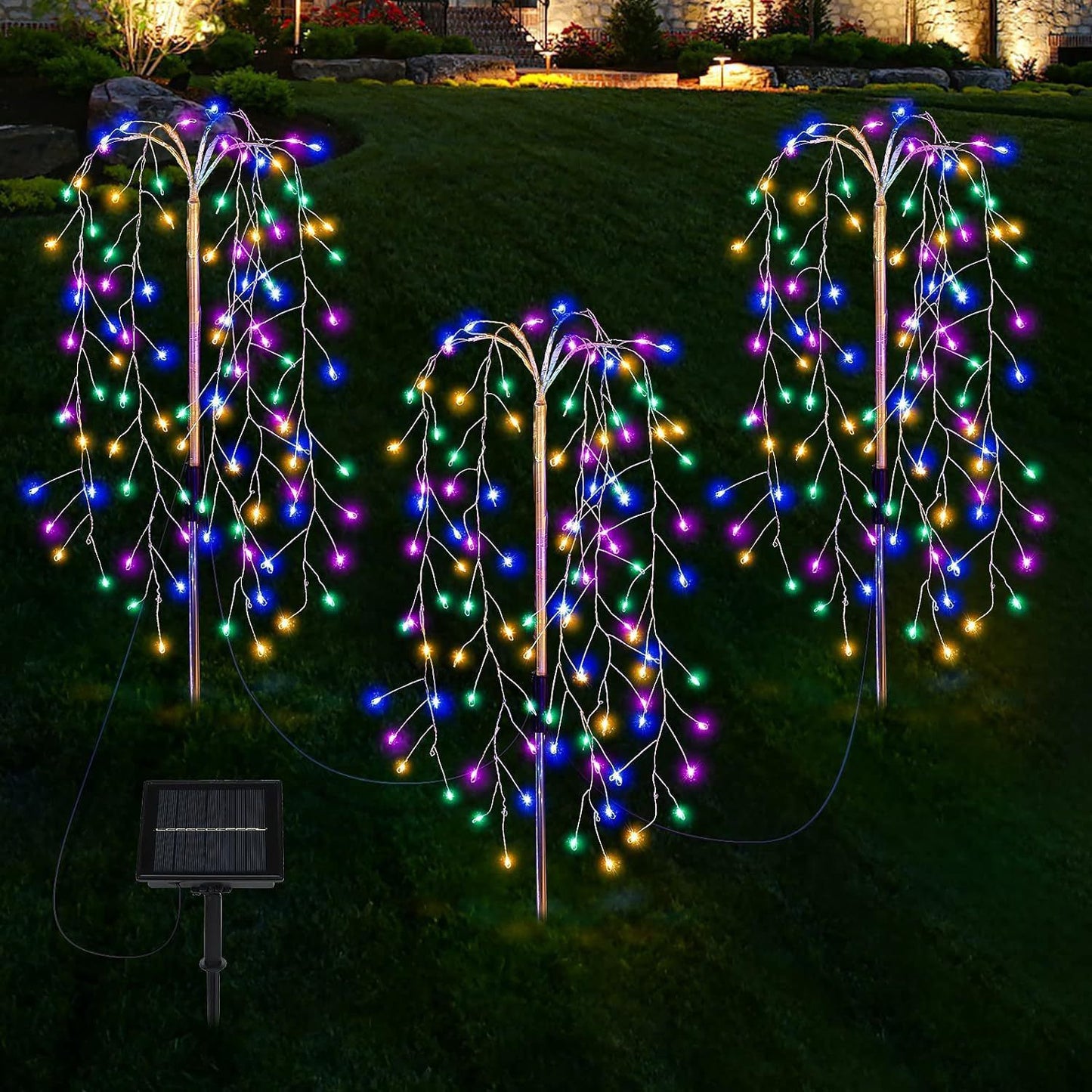 Solar Garden Lights Outdoor Decor