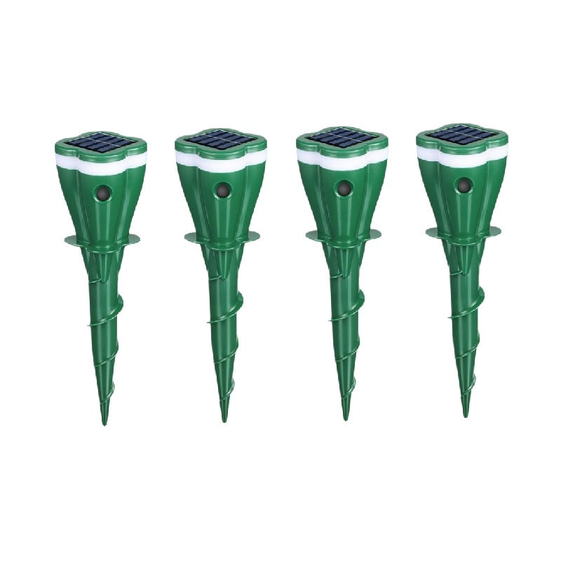 Solar Powered Waterproof Screw Mole Repellent