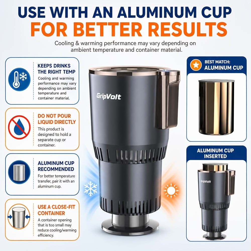 2 IN 1 Car Cup Cooler Warmer