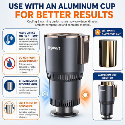 2 IN 1 Car Cup Cooler Warmer