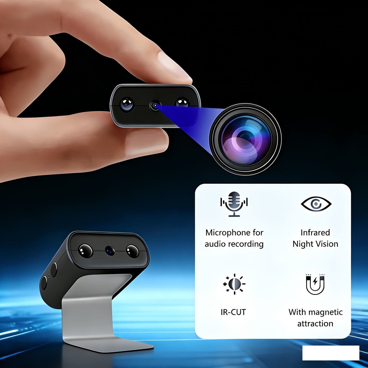 Mini IR Night Vision Security Camera