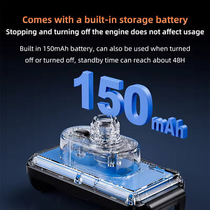 Dual-Coil Wireless Fast Charging Large Screen Phone Mount