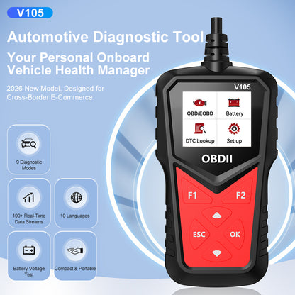 V105 Automotive Diagnostic ToolYour Personal OnboardVehicle Health Manager