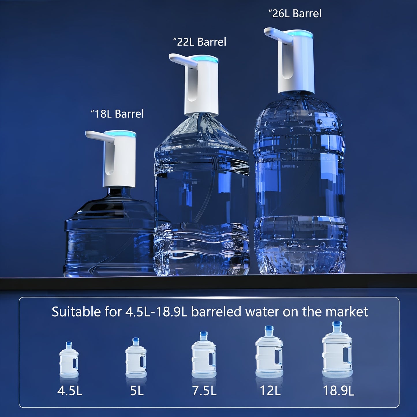 Electric Foldable Water Dispenser Pump