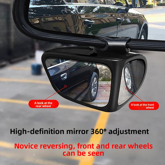 Universal Car Wide Angle Blind Spot Rearview Mirror