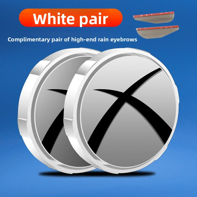 Small Round Blind Spot Mirror, Car Reversing Auxiliary Mirror