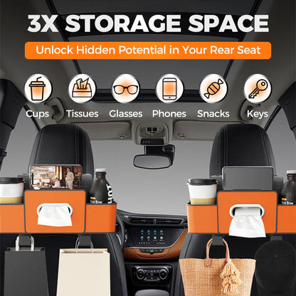 Car Multifunctional Seat Back Waterproof Storage Bag