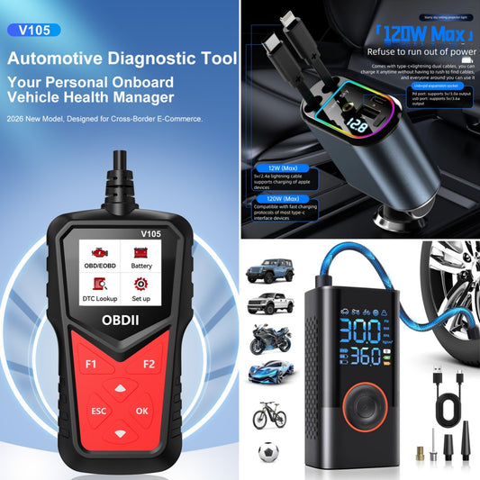 All-In-One Roadside Auto Maintenance Bundle for Daily Driving