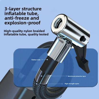 Rechargeable Digital Tire Inflator with Large Capacity Battery