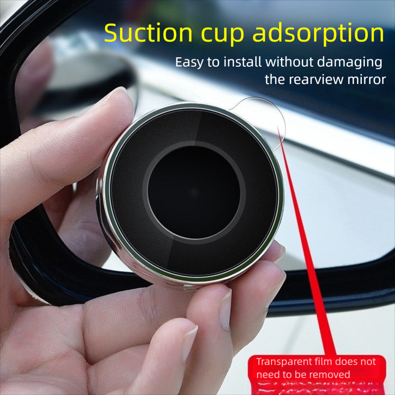 Small Round Blind Spot Mirror, Car Reversing Auxiliary Mirror