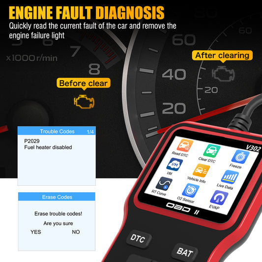 V302 Automotive diagnostic tool