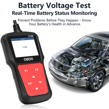 V106 Automotive Diagnostic ToolYour Portable Car Health Manager
