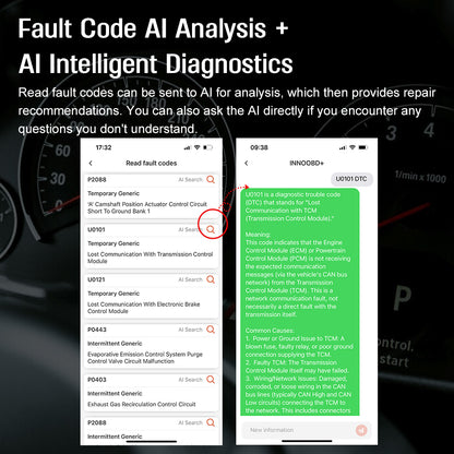 V800 Al-Powered Diagnostic Scannerfor 4 Vehicle Systems