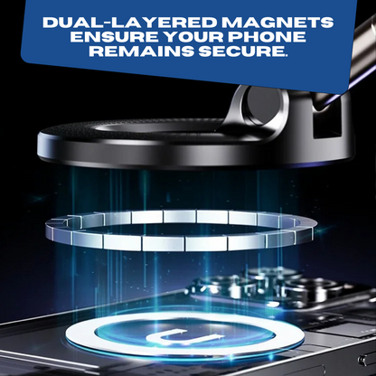 B07 Strong Magnetic Car Mount – 360° Rotation, Secure Grip for Every Drive