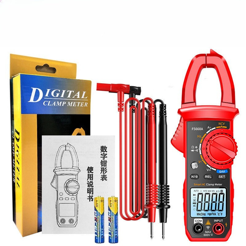 Smart Burn-Proof Electrician Clamp Meter