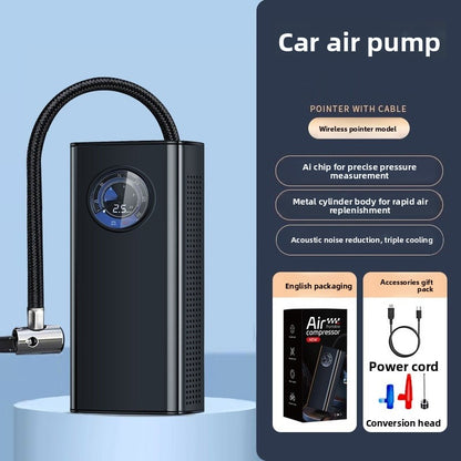 Rechargeable Digital Tire Inflator with Large Capacity Battery