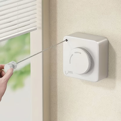 No-Drill Retractable Invisible Wall Mount Clothesline