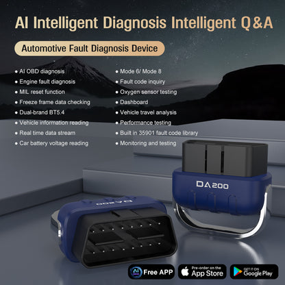 DA200 AI Intelligent DiagnosisIntelligent Q&A