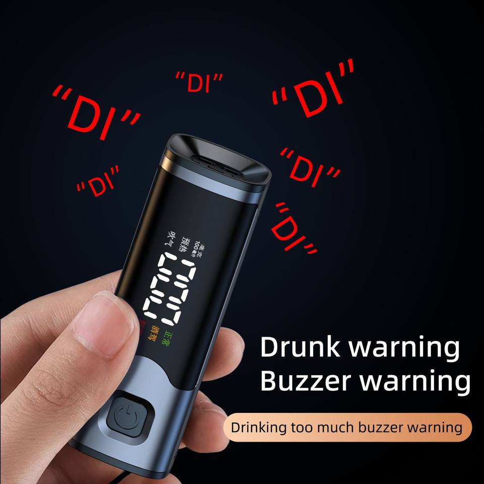 Portable Digital Alcohol Tester for Personal Breath Alcohol Test