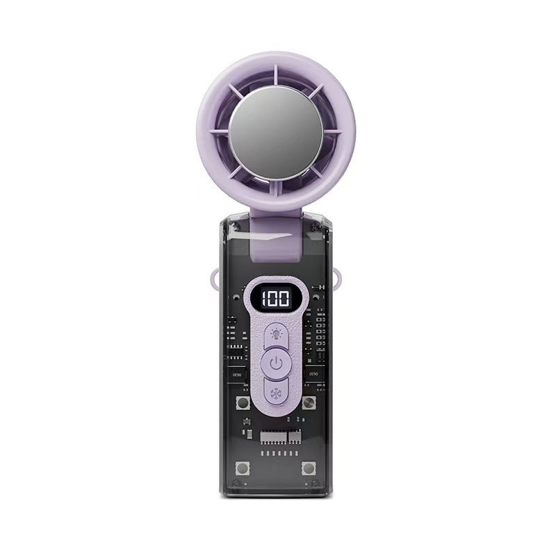 Personal Handheld Fan with Powerful Rapid Cooling Effect