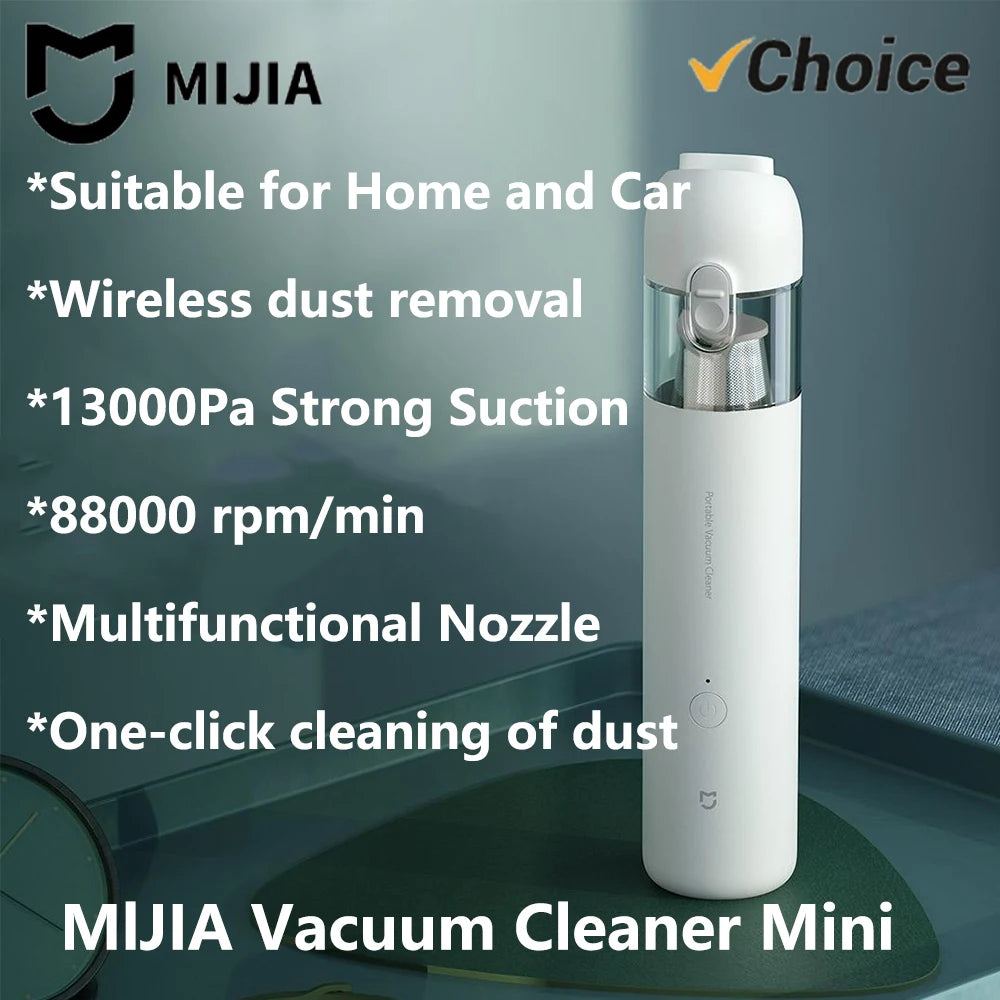 Mini Wireless Handheld Vacuum Cleaner for Car