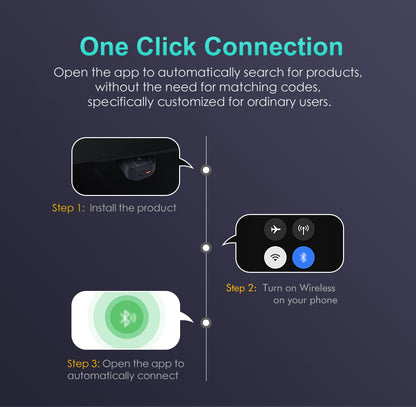 V011 Professional Full-Function Bluetooth OBD2 Scanner for iOS & Android