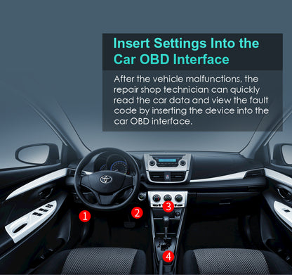 V011 Professional Full-Function Bluetooth OBD2 Scanner for iOS & Android