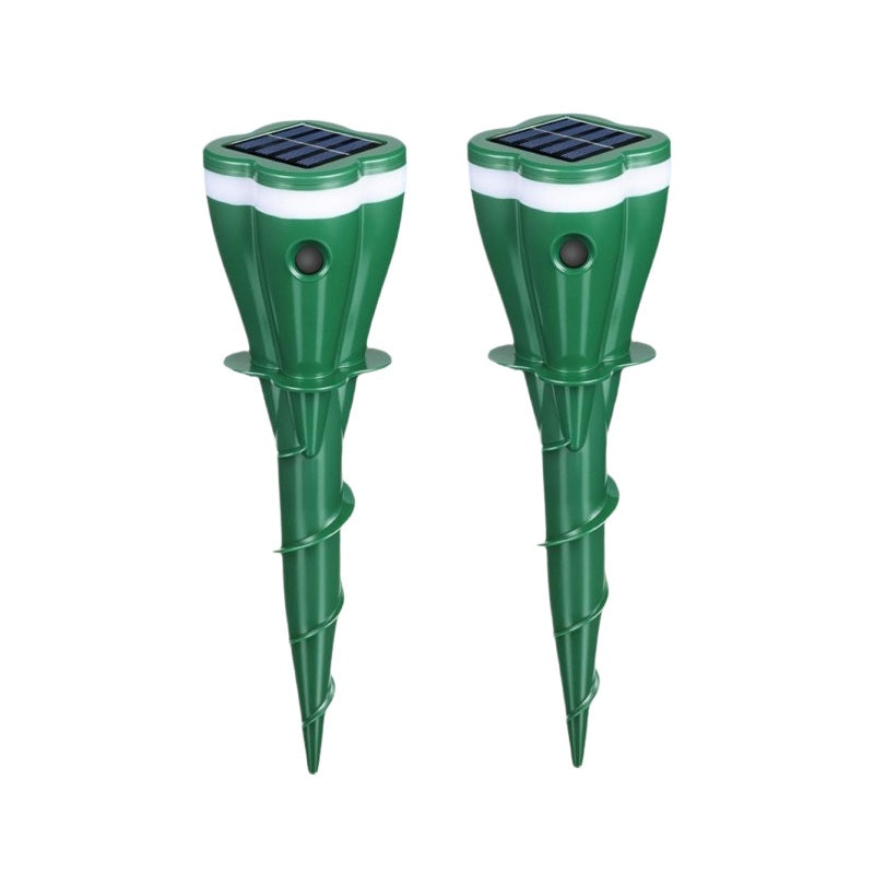 Solar Powered Waterproof Screw Mole Repellent