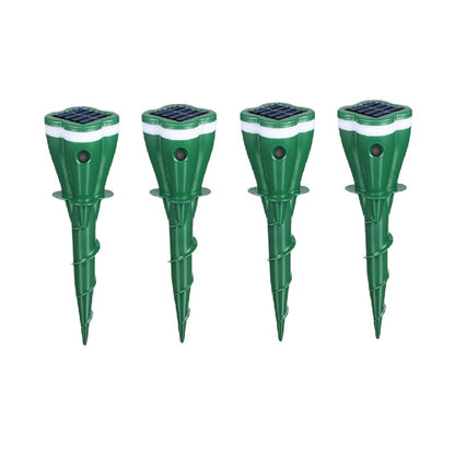 Solar Powered Waterproof Screw Mole Repellent