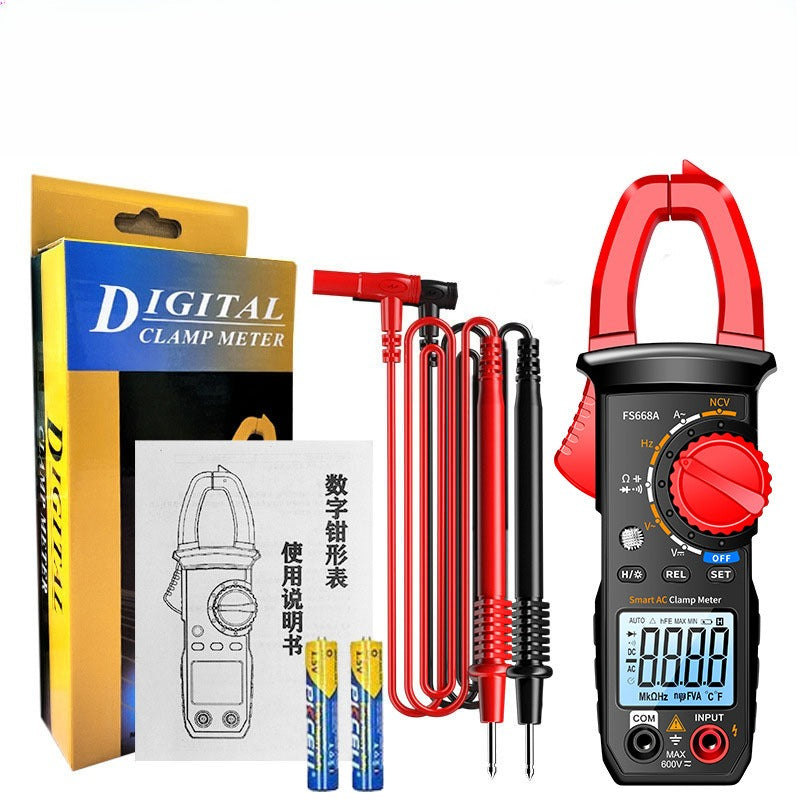 Smart Burn-Proof Electrician Clamp Meter