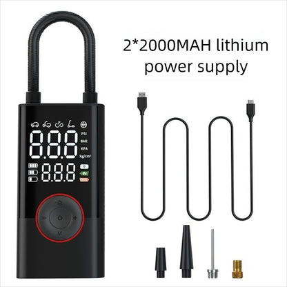 Electric Portable Smart Air Pump, Multifunctional Car Tire Inflator