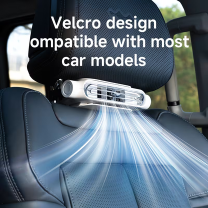 Bladeless Dual Turbine High Power Car Seat Cooling Fan